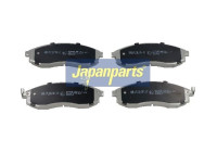 Brake Pad Set, disc brake PA-582AF Japanparts