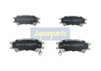Brake Pad Set, disc brake PA-583AF Japanparts