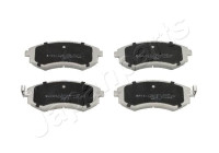 Brake Pad Set, disc brake PA-590AF Japanparts