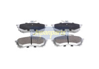 Brake Pad Set, disc brake PA-592AF Japanparts