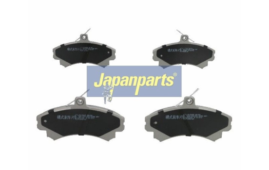 Brake Pad Set, disc brake PA-593AF Japanparts