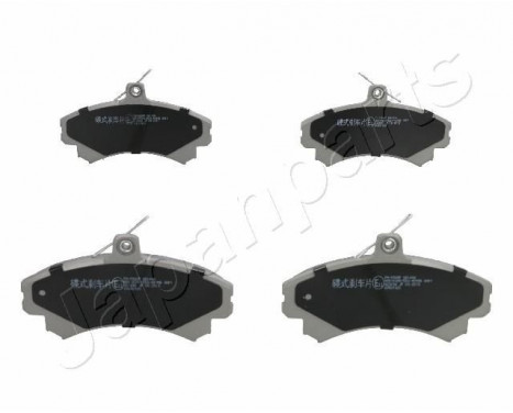 Brake Pad Set, disc brake PA-593AF Japanparts