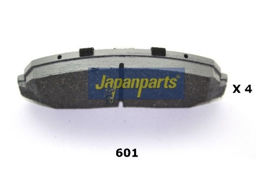 Brake Pad Set, disc brake PA-601AF Japanparts, Image 2