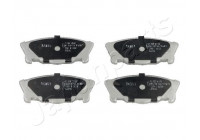 Brake Pad Set, disc brake PA-603AF Japanparts