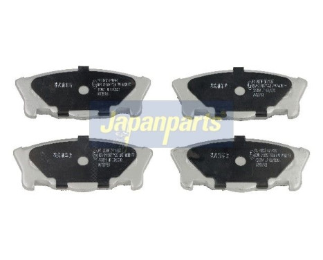 Brake Pad Set, disc brake PA-603AF Japanparts