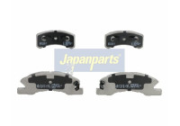 Brake Pad Set, disc brake PA-609AF Japanparts