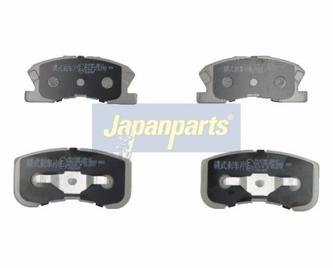 Brake Pad Set, disc brake PA-615AF Japanparts
