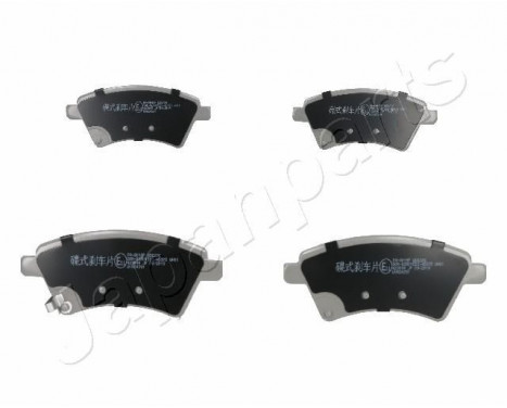 Brake Pad Set, disc brake PA-801AF Japanparts