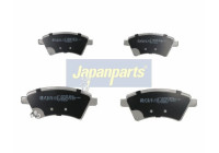 Brake Pad Set, disc brake PA-801AF Japanparts