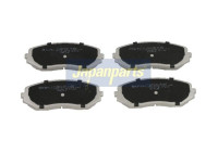 Brake Pad Set, disc brake PA-802AF Japanparts