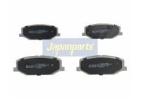 Brake Pad Set, disc brake PA-803AF Japanparts
