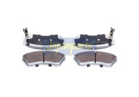 Brake Pad Set, disc brake PA-805AF Japanparts