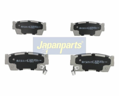 Brake Pad Set, disc brake PA-806AF Japanparts