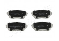 Brake Pad Set, disc brake PA-807AF Japanparts