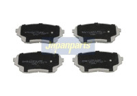 Brake Pad Set, disc brake PA-807AF Japanparts