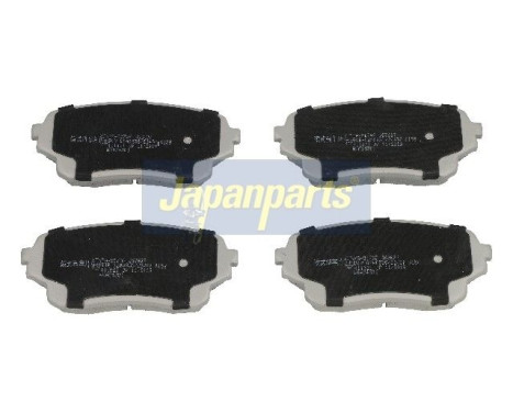 Brake Pad Set, disc brake PA-807AF Japanparts