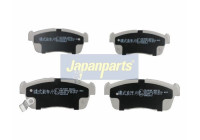 Brake Pad Set, disc brake PA-809AF Japanparts
