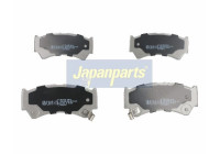 Brake Pad Set, disc brake PA-815AF Japanparts