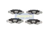 Brake Pad Set, disc brake PA-818AF Japanparts
