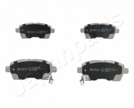 Brake Pad Set, disc brake PA-822AF Japanparts