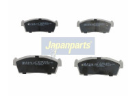 Brake Pad Set, disc brake PA-825AF Japanparts