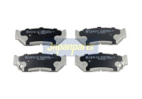 Brake Pad Set, disc brake PA-897AF Japanparts