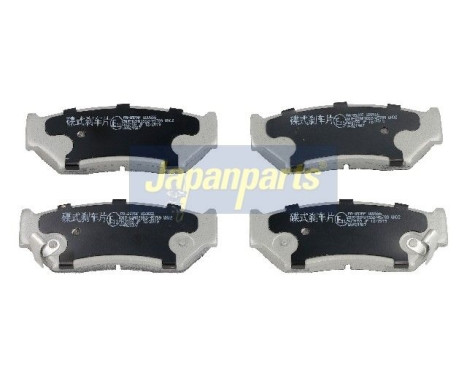 Brake Pad Set, disc brake PA-897AF Japanparts
