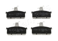 Brake Pad Set, disc brake PA-899AF Japanparts