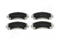 Brake Pad Set, disc brake PA-914AF Japanparts