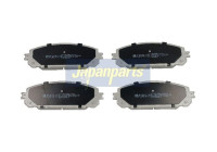 Brake Pad Set, disc brake PA-925AF Japanparts