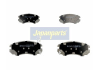 Brake Pad Set, disc brake PA-H10AF Japanparts