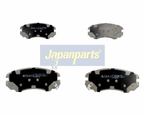 Brake Pad Set, disc brake PA-H10AF Japanparts