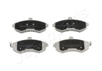 Brake Pad Set, disc brake PA-H13AF Japanparts