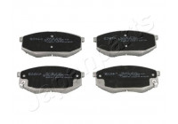 Brake Pad Set, disc brake PA-H17AF Japanparts