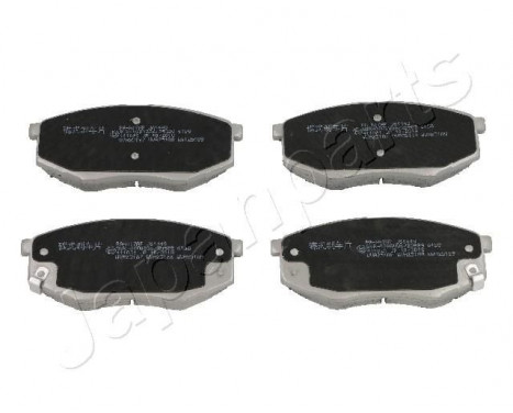 Brake Pad Set, disc brake PA-H17AF Japanparts