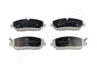 Brake Pad Set, disc brake PA-H22AF Japanparts