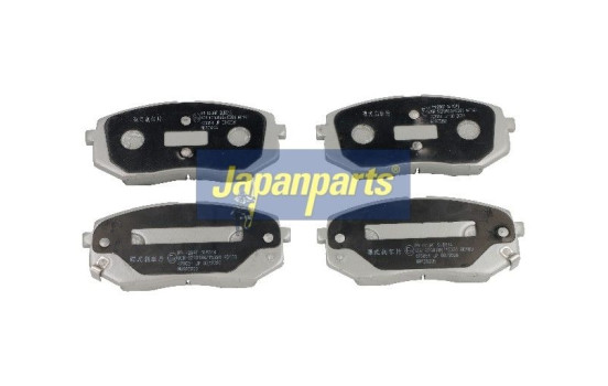 Brake pad set, disc brake PA-H23AF Japanparts