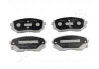 Brake pad set, disc brake PA-H23AF Japanparts