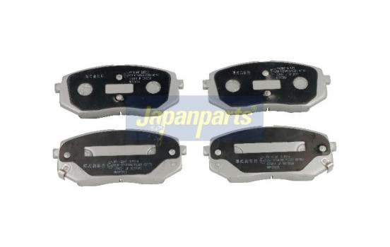 Brake pad set, disc brake PA-H23AF Japanparts