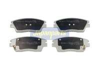 Brake Pad Set, disc brake PA-H24AF Japanparts
