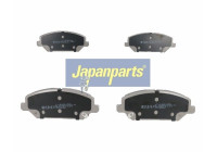 Brake Pad Set, disc brake PA-H25AF Japanparts