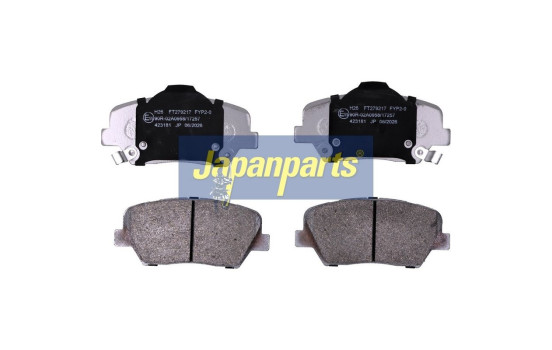 Brake Pad Set, disc brake PA-H26AF Japanparts