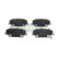 Brake Pad Set, disc brake PA-H26AF Japanparts