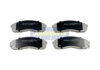 Brake Pad Set, disc brake PA-K05AF Japanparts
