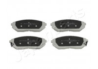 Brake Pad Set, disc brake PA-K08AF Japanparts