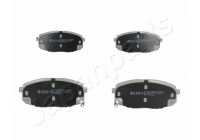 Brake Pad Set, disc brake PA-K09AF Japanparts