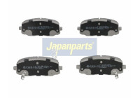 Brake Pad Set, disc brake PA-K10AF Japanparts
