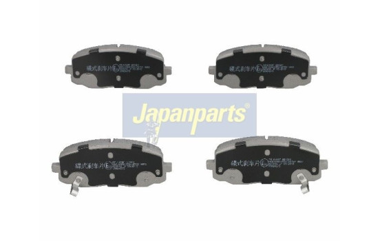 Brake Pad Set, disc brake PA-K10AF Japanparts