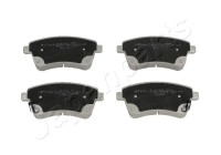Brake Pad Set, disc brake PA-K22AF Japanparts