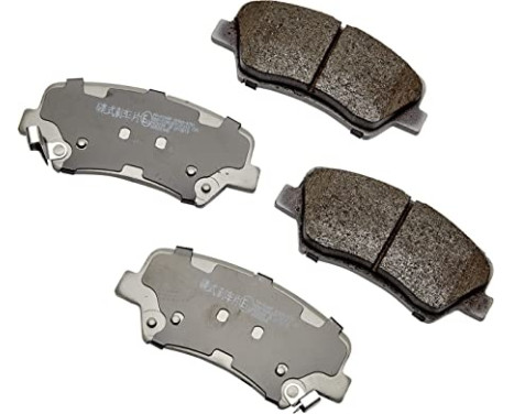 Brake Pad Set, disc brake PA-K24AF Japanparts